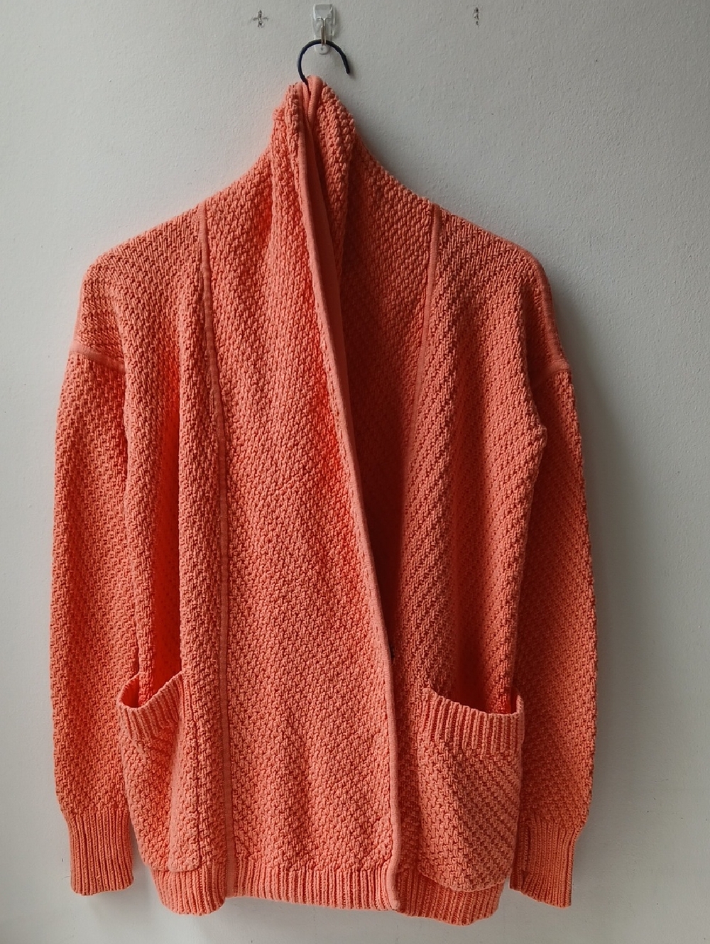Lululemon Post Practice Cardigan Sweater Peach Women's 6